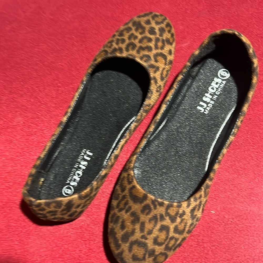 Flats, cheetah shoes